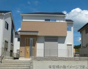 【三郷町第19勢野北　新築一戸建て　】外観写真