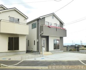 【大和高田市中今里町2期　新築一戸建て　】外観写真