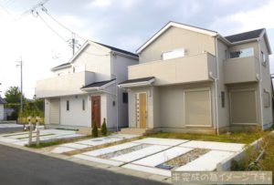 【大和高田市秋吉22-1期　新築一戸建て　】外観写真