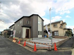 【天理市庵治町　新築一戸建て　】外観写真