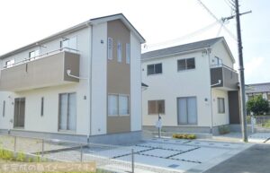 【大和高田市築山第4　新築一戸建て　】外観写真