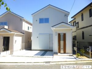 【大和高田市春日町22-1期　新築一戸建て　】外観写真