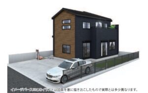 【御所市元町2期　新築一戸建て　】外観写真