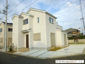【大和高田市日之出東本町23-1期　新築一戸建て　】外観写真