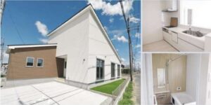 【河合町穴闇22-1期　新築一戸建て　】外観写真