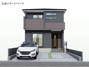 【葛城市疋田2期　新築一戸建て　】外観写真