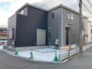 【大和高田市池田　新築一戸建て　残り4区画！】外観写真