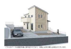 【奈良市五条西1丁目　新築一戸建て　】外観写真