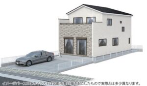 【奈良市古市町3期　新築一戸建て　】外観写真