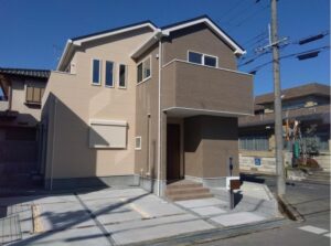 【上牧町第3片岡台　新築一戸建て　】外観写真