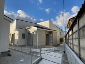 【奈良市帝塚山南3丁目　新築一戸建て　残り1区画！】外観写真