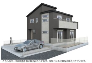 【大和郡山市筒井町2期　新築一戸建て　】外観写真