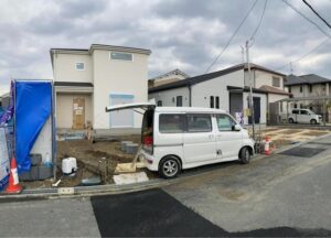 【橿原市田中町3期　新築一戸建て　限定2区画！】外観写真