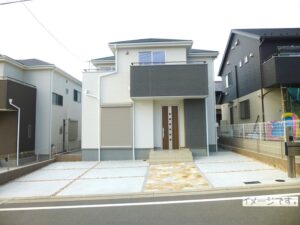 【奈良市六条西3期　新築一戸建て　残り1区画！】外観写真