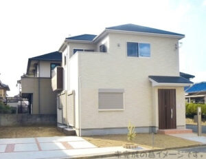 【香芝市第3狐井　新築一戸建て　】外観写真