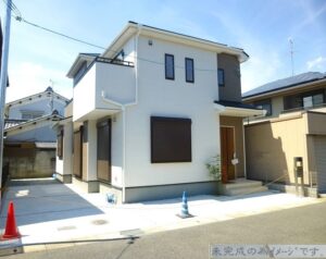 【平群町吉新3丁目　新築一戸建て　限定1区画！】外観写真