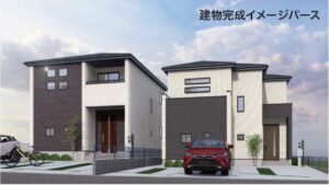 【奈良市東登美ヶ丘　新築一戸建て　残り2区画！】外観写真