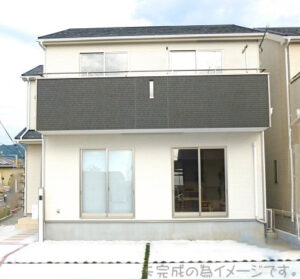 【奈良市西登美ヶ丘第2　新築一戸建て　限定1区画！】外観写真