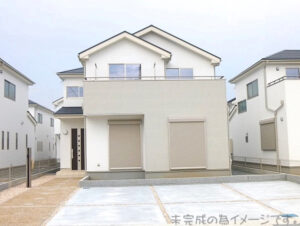 【奈良市神功5丁目　新築一戸建て　全3区画！】外観写真