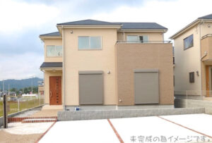 【桜井市大福12期　新築一戸建て　限定2区画！】外観写真