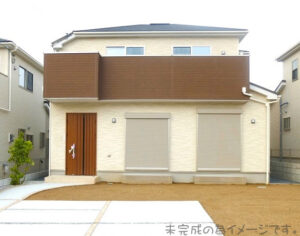 【生駒市第1有里町　新築一戸建て　限定2区画！】外観写真