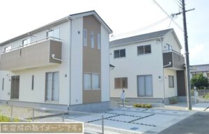 【奈良市中山町第12　新築一戸建て　限定2区画】外観写真