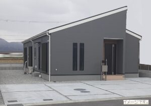 【大和郡山市東岡町　新築一戸建て　限定1区画！】外観写真