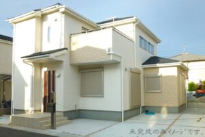 【大和郡山市植槻町　新築一戸建て　限定2区画！】外観写真