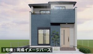 【天理市石上町　新築一戸建て　全3区画！】外観写真