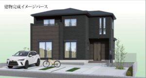 【奈良市三松ケ丘　新築一戸建て　限定1区画！】外観写真