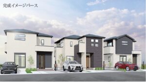 【天理市永原町2期　新築一戸建て　全3区画！】外観写真