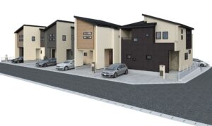 【奈良市杏町　新築一戸建て　残り4区画！】外観写真