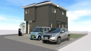 【奈良市中山町3期　新築一戸建て　残り1区画！】外観写真