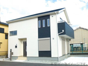 【桜井市粟殿13期　新築一戸建て　全4区画！】外観写真