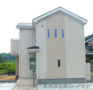 【奈良市法蓮町23期　新築一戸建て　残り1区画！】外観写真