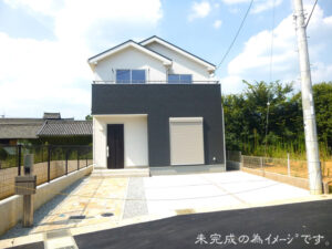 【香芝市穴虫3期　新築一戸建て　限定1区画！】外観写真