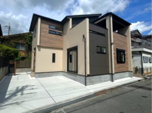 【大和郡山市小林町　新築一戸建て　】外観写真