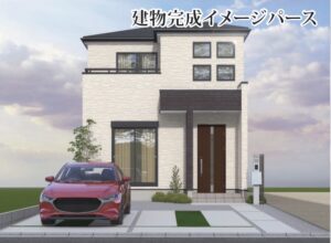 【奈良市六条西3期　新築一戸建て　残り1区画！】外観写真