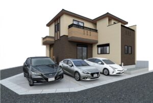 【大和郡山市小泉町　新築一戸建て　限定1区画！】外観写真