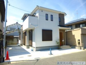 【奈良市南永井町第4　新築一戸建て　限定1区画！】外観写真