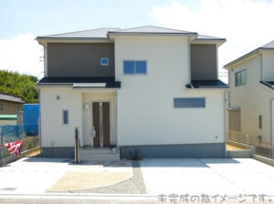 【葛城市笛堂6期　新築一戸建て　限定2区画！】外観写真