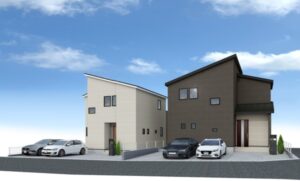 【奈良市学園大和町5丁目1期　新築一戸建て　残り1区画！】外観写真
