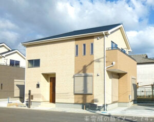 【大和高田市曽大根2丁目　新築一戸建て　限定1区画！】外観写真