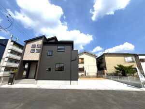 【大和高田市曽大根2丁目　新築一戸建て　限定1区画！】外観写真