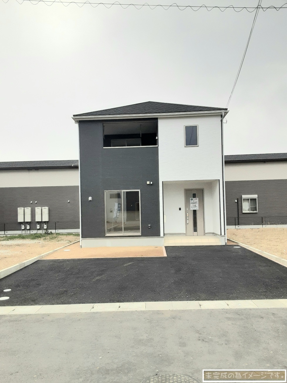 【斑鳩町龍田南第1　新築一戸建て　限定2区画！】外観写真