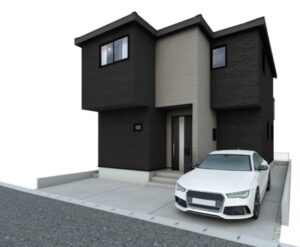 【大和郡山市小泉町1期　新築一戸建て　限定1区画！】外観写真