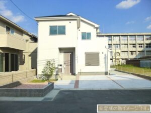 【天理市平等坊町2期　新築一戸建て　限定1区画！】外観写真