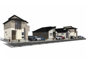 【田原本町黒田　新築一戸建て　全4区画！】外観写真