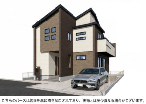 【葛城市當麻　新築一戸建て　限定1区画！】外観写真