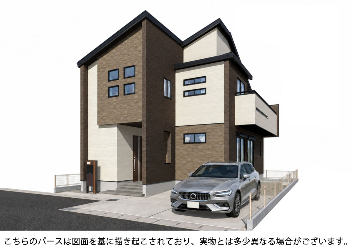 【葛城市當麻　新築一戸建て　限定1区画！】外観写真